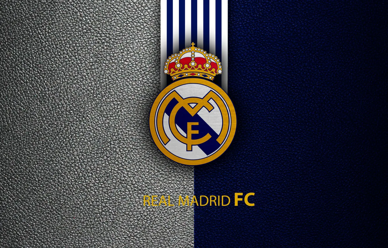 Фото обои Logo, Football, Sport, Soccer, Emblem, Real Madrid CF