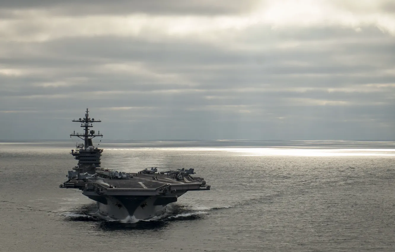 Фото обои оружие, армия, aircraft carrier, USS Carl Vinson (CVN 70)
