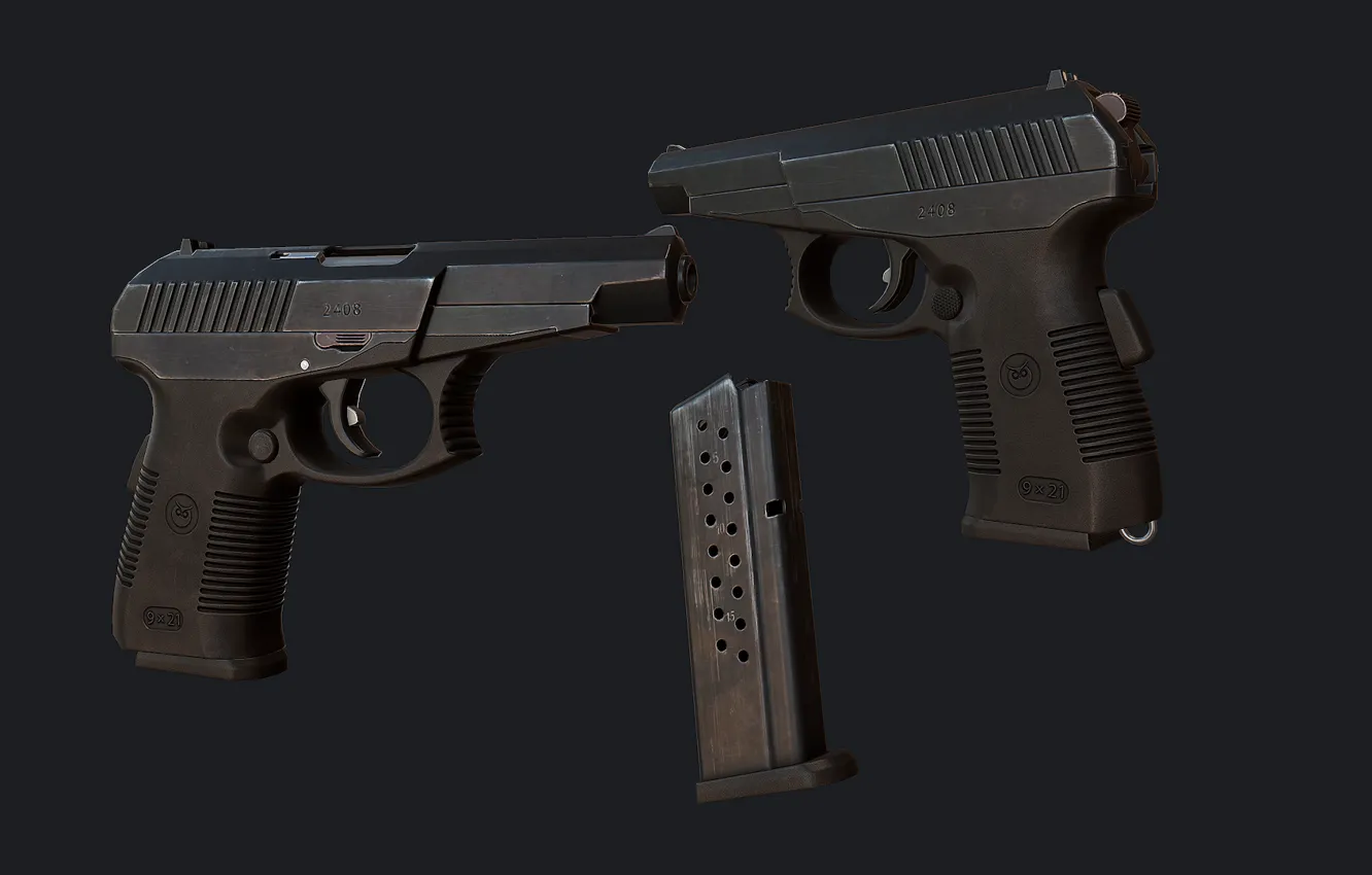 Фото обои пистолет, СПС, СР1М