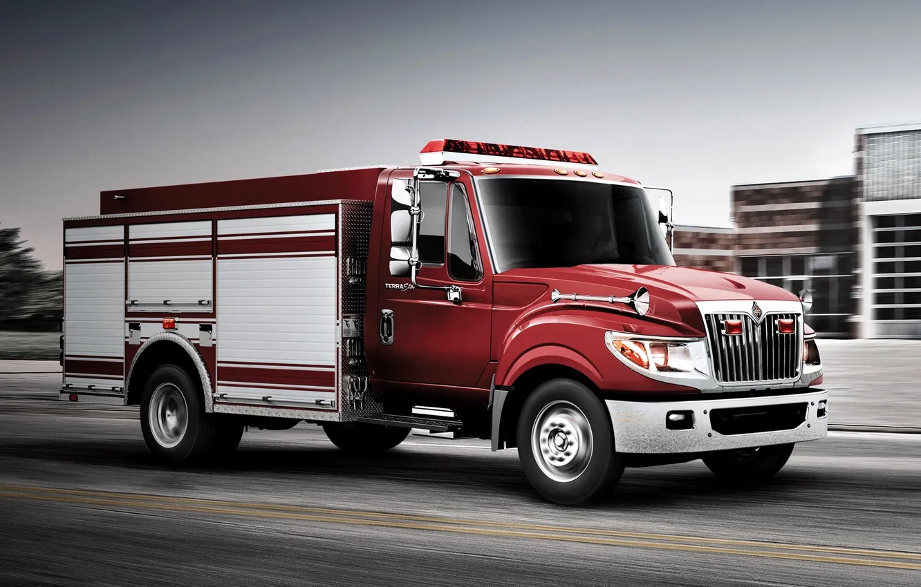 Фото обои International, terrastar, firetruck