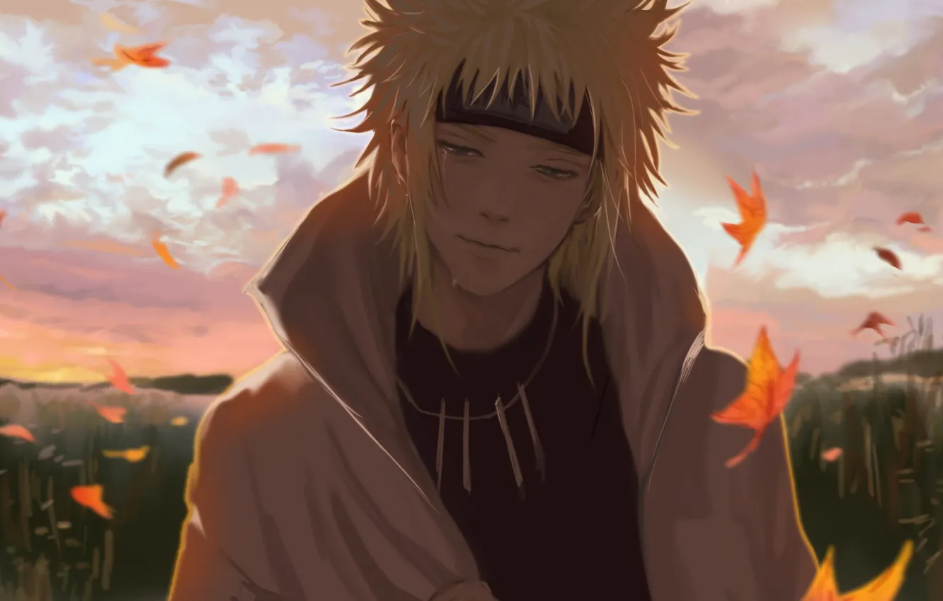 Фото обои naruto, hokage, yondaime hokage, Namikaze Minato, Konoha's Yellow Flash, by 11strings