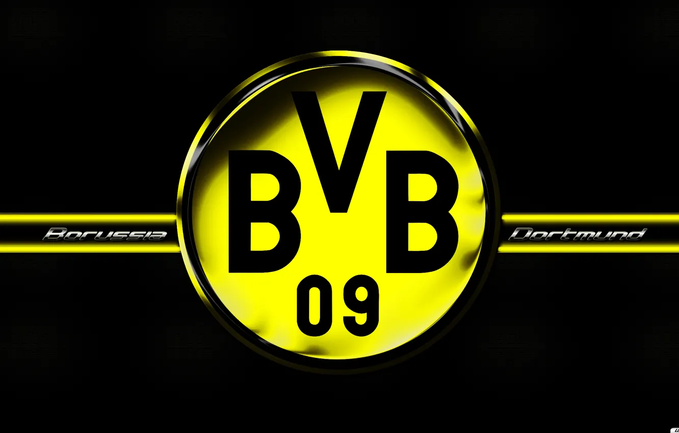 Фото обои BVB, Borussia, Dortmund, logo BVB