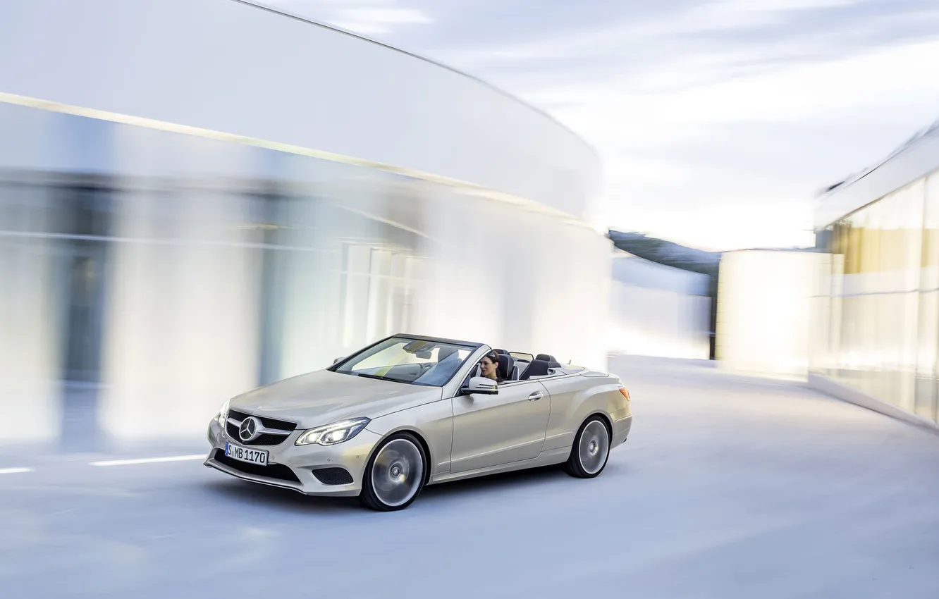 Фото обои Авто, Колеса, Машина, Мерседес, Кабриолет, Поворот, Mercedes, Фары