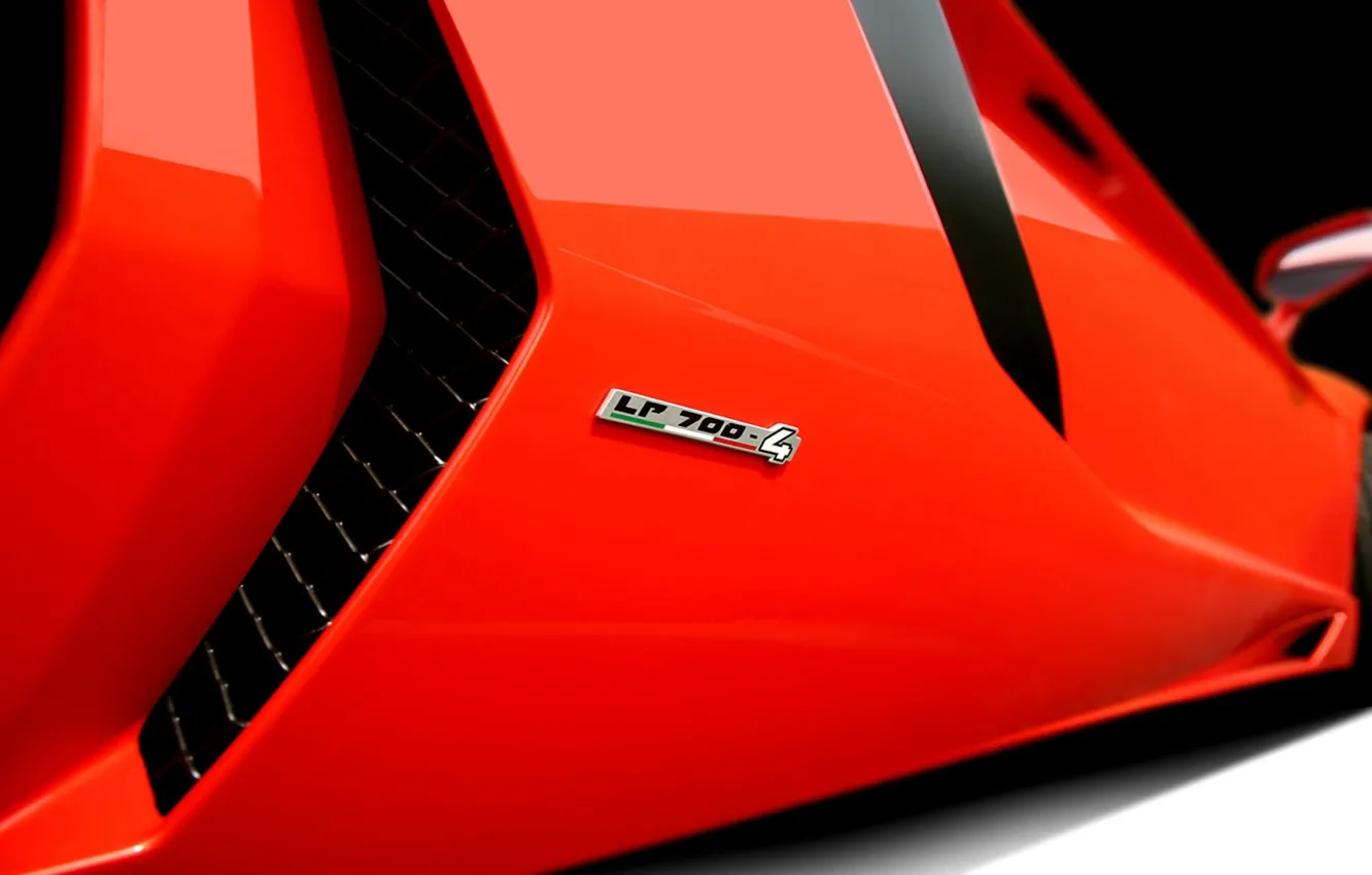 Фото обои фон, Lamborghini, суперкар, автомобиль, бок, Aventador LP700-4