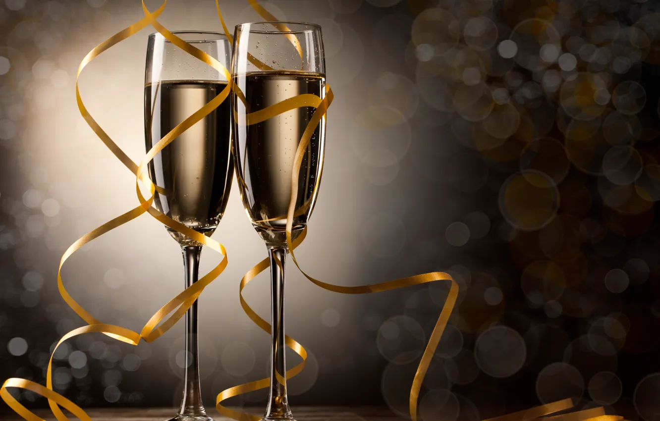 Фото обои ленты, праздник, Рождество, Happy New Year, Christmas, Merry Christmas, holiday, ribbon