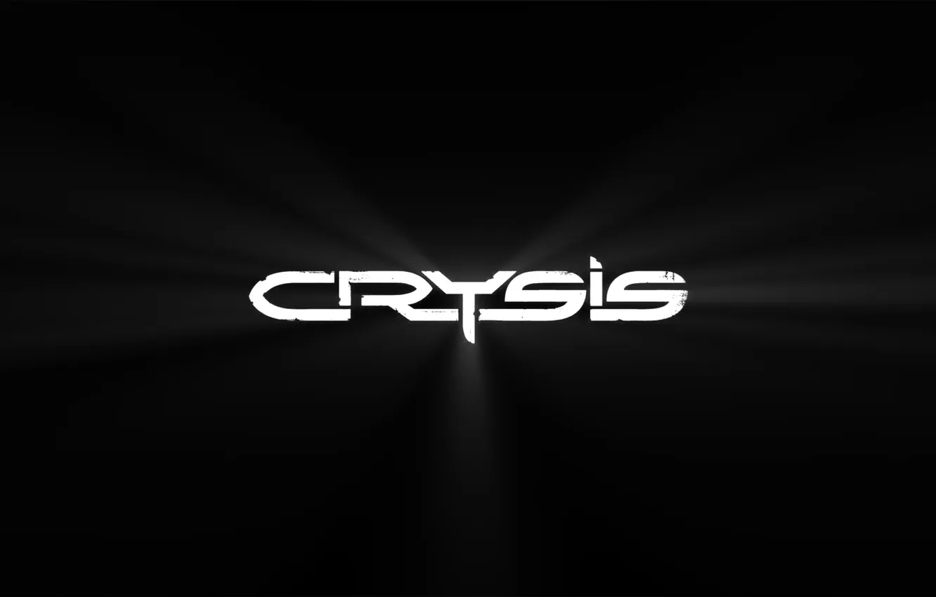 Фото обои игра, логотип, crysis