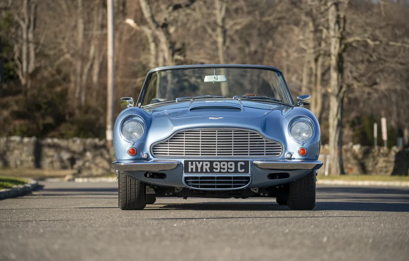 Фото обои Aston Martin, 1965, Aston Martin DB Short-Chassis Volante