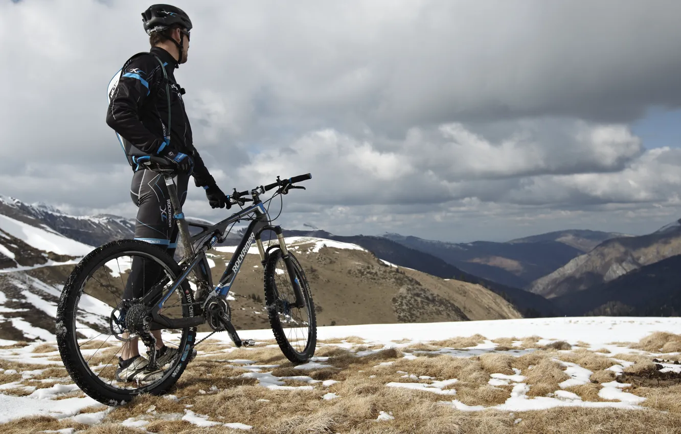 Фото обои велосипед, спорт, mtb, rockrider