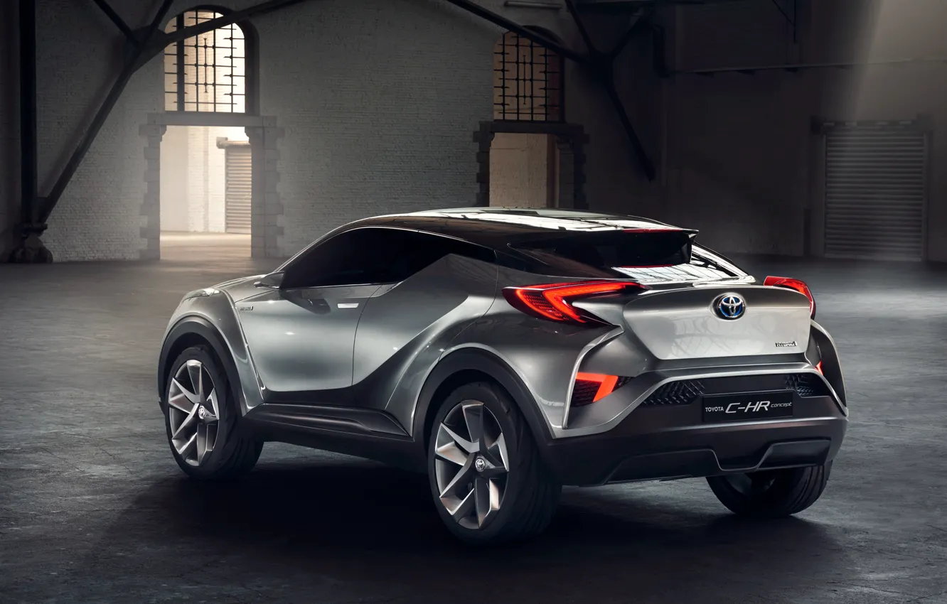 Фото обои Concept, концепт, Toyota, тойота, 2015, C-HR