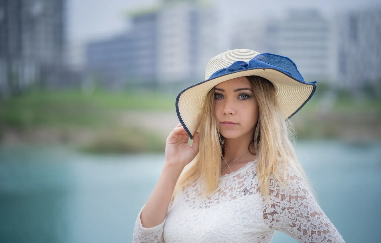 Фото обои девушка, портрет, Monique