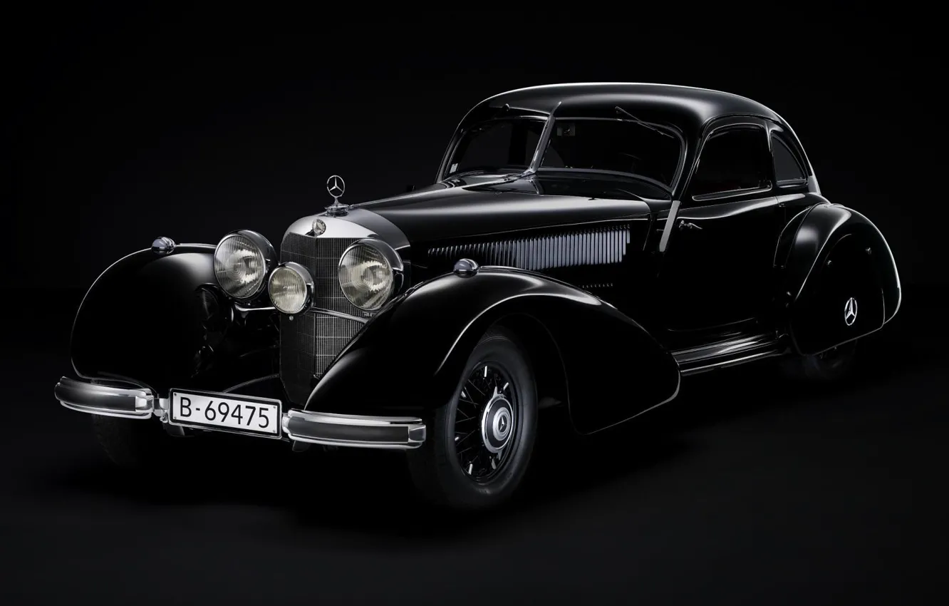 Фото обои Mercedes, auto, retro