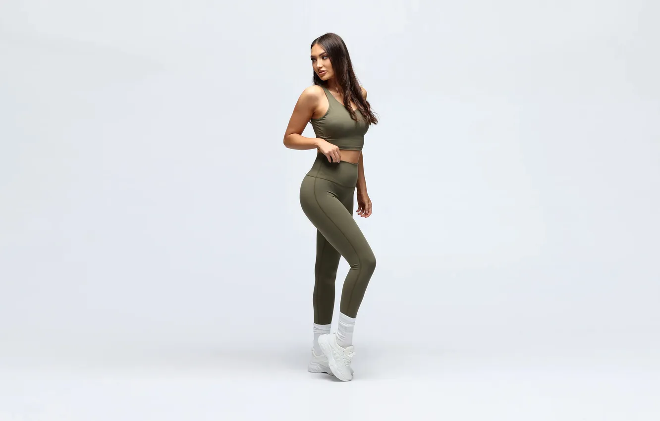 Фото обои gym, leggings, buttock, woman fitness, activewear, woman exercises, woman streching, woman workout