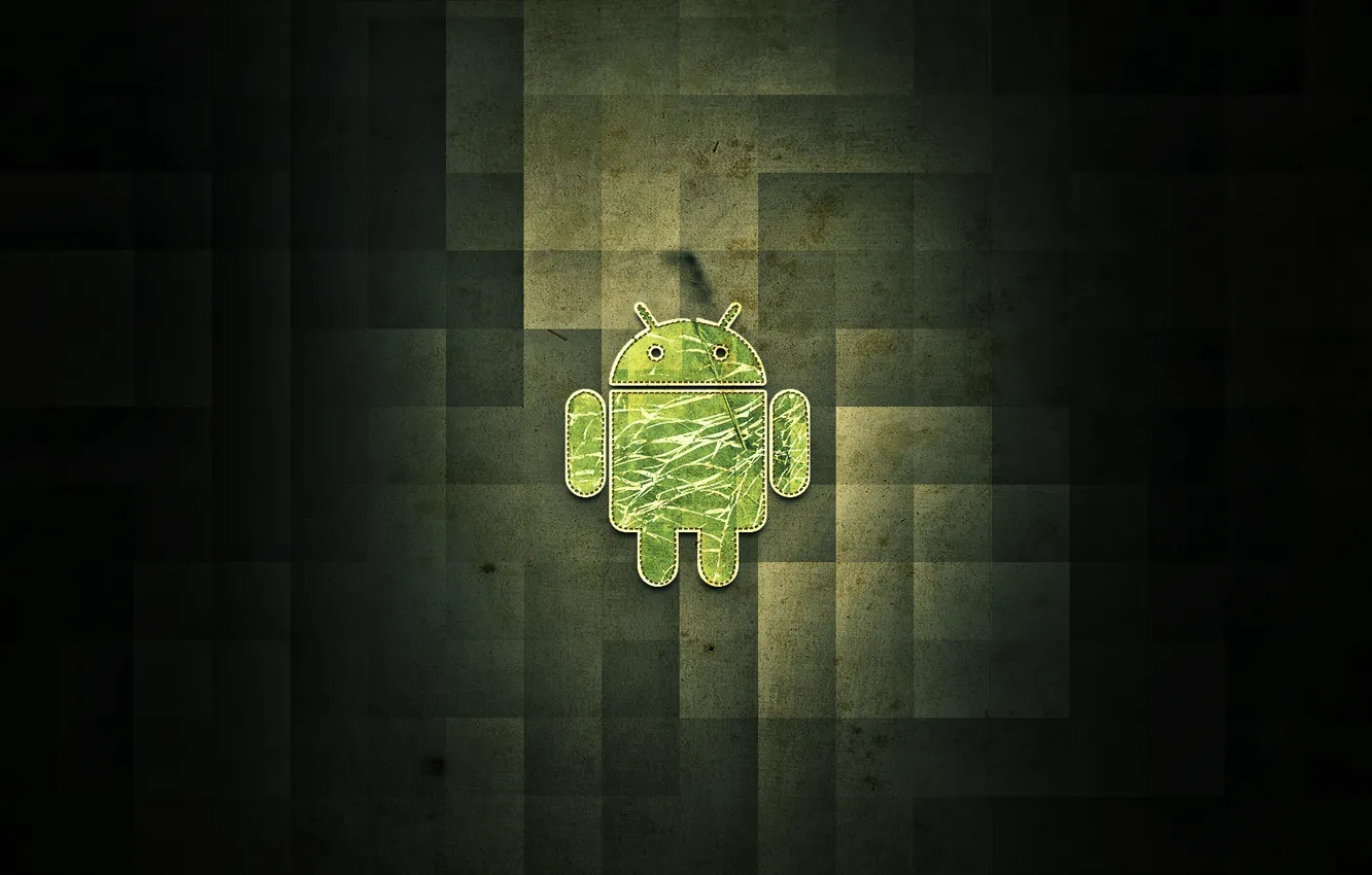 Фото обои green, android, smartphone