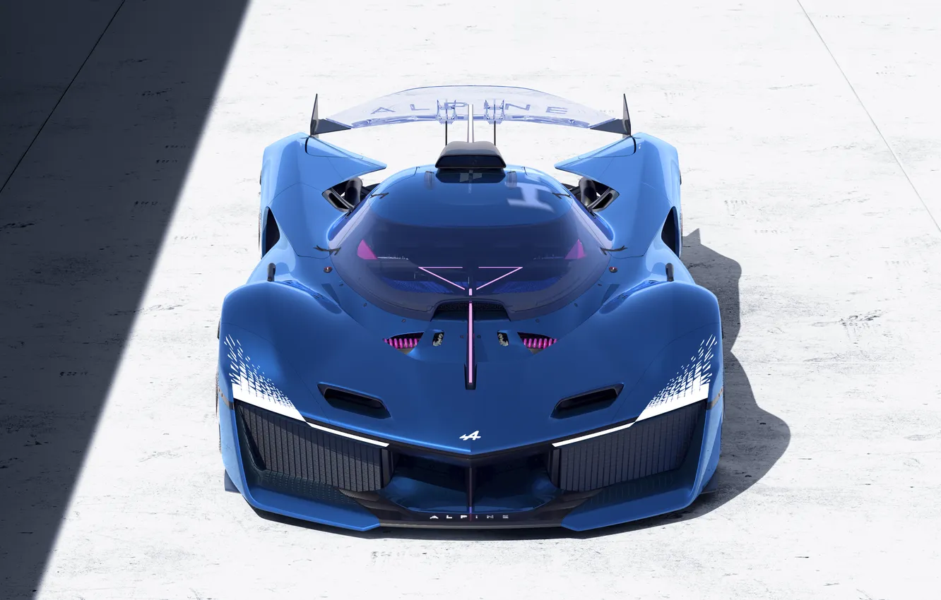 Фото обои концепт кар, гибрид, гиперкар, Alpine, hydrogen, водород, 2024, HY6