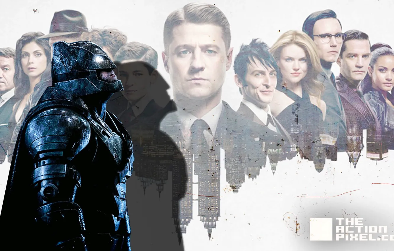Фото обои бэтмен, Сериал, Batman, Готэм, Gotham, Batman v Superman: Dawn of Justice
