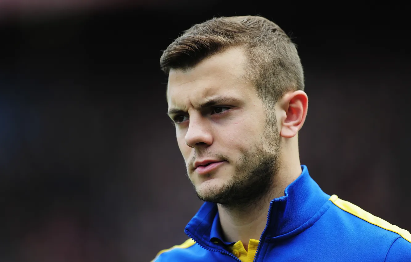 Фото обои футбол, Арсенал, Arsenal, Джек Уилшир, Jack Wilshere
