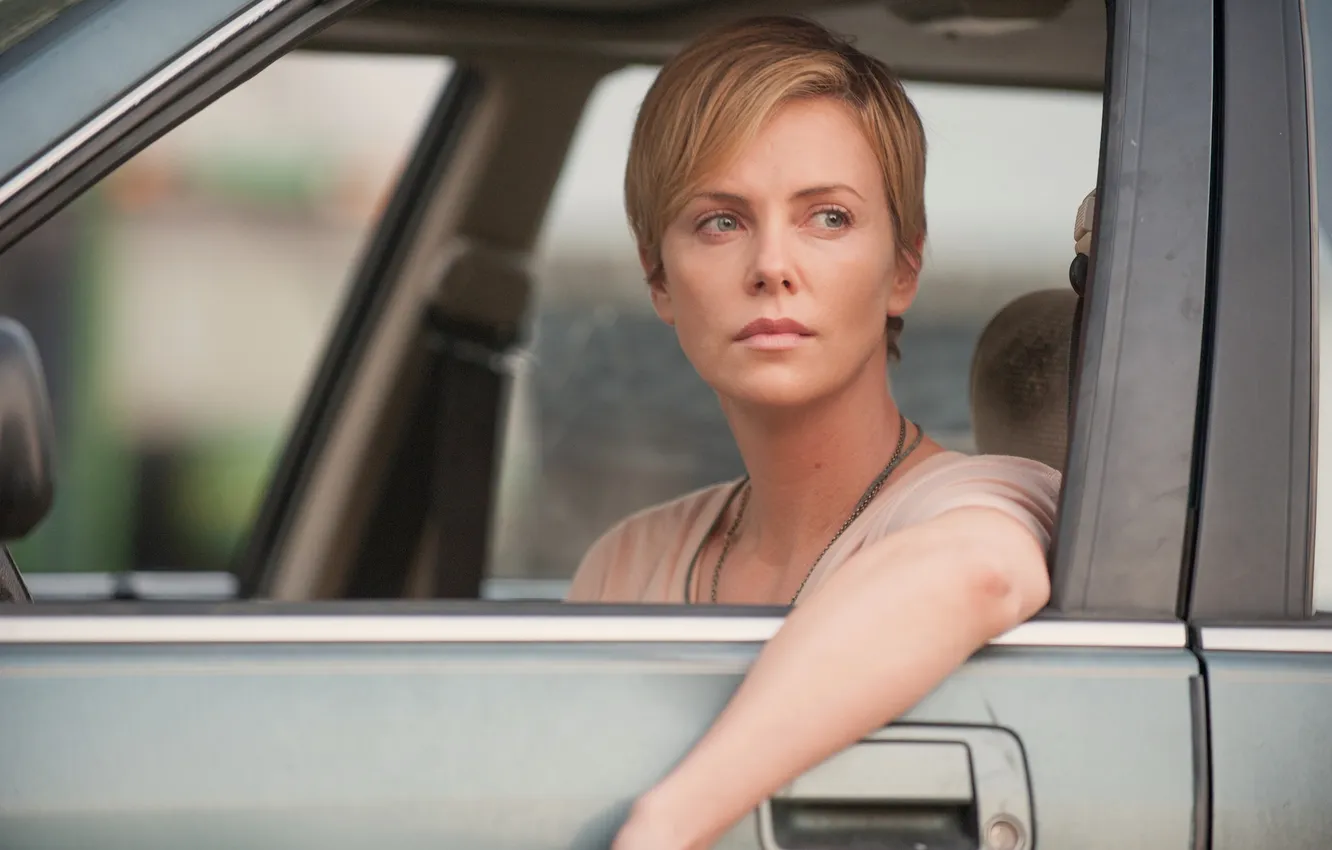 Фото обои взгляд, Charlize Theron, Шарлиз Терон, Dark Places