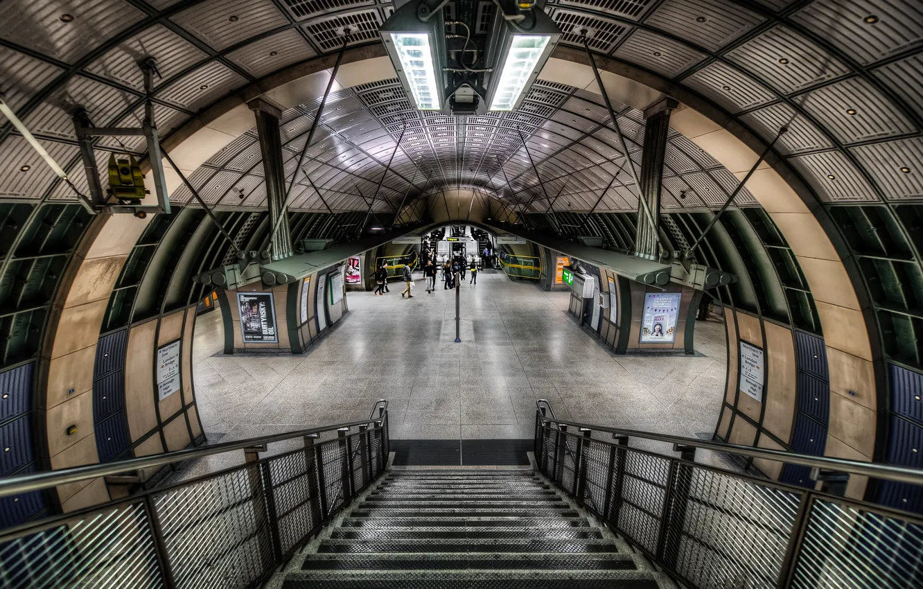 Фото обои англия, лондон, london, underground, england, metro, subway, Grand Entrance