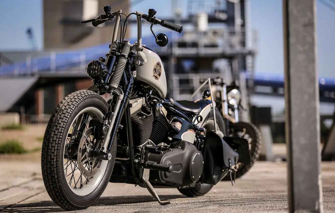 Фото обои Harley Davidson, Bike, Harley-Davidson, Custom, Thunderbike, By Thunderbike