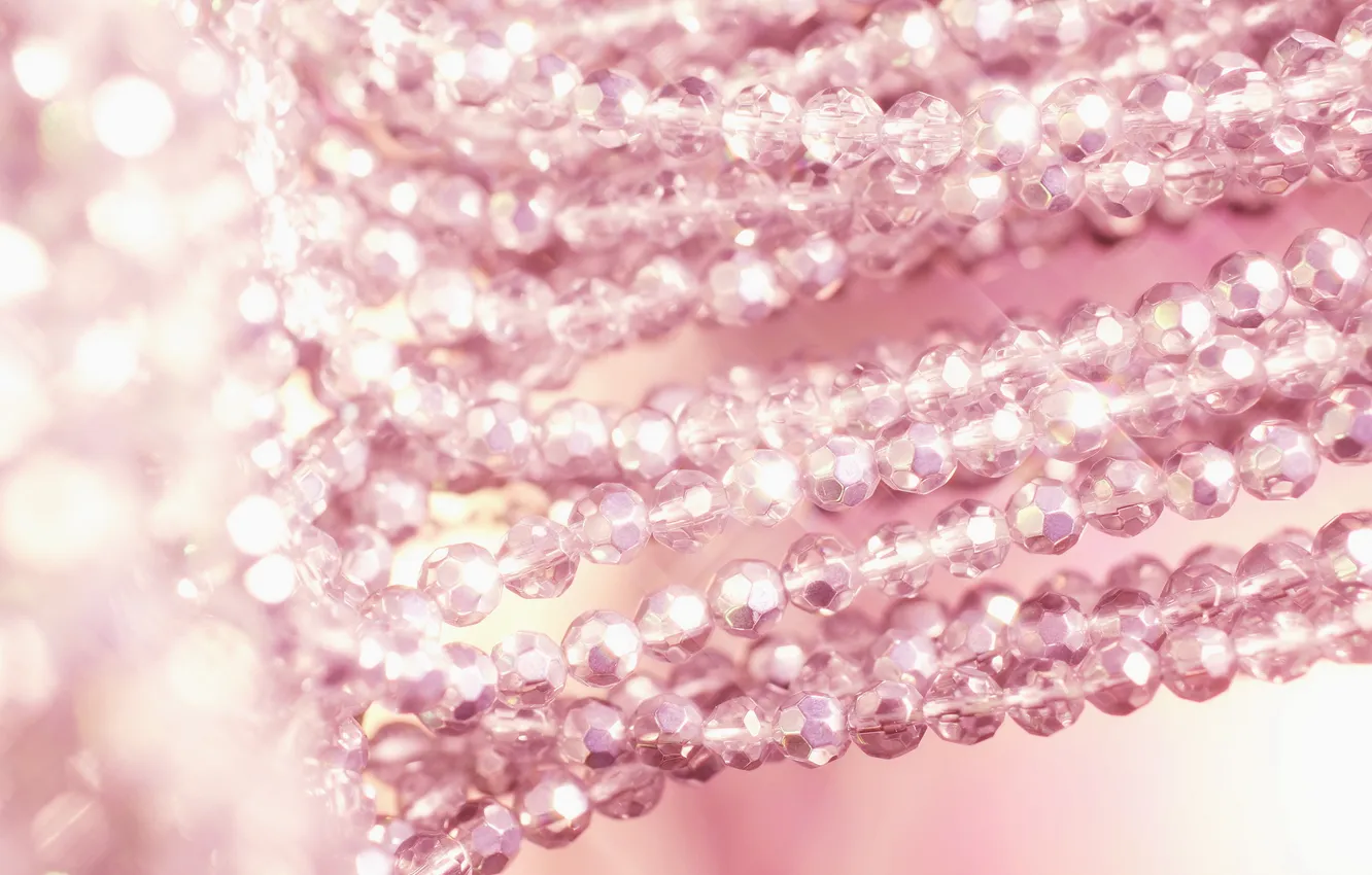 Фото обои бусы, браслет, украшение, розовые, разное, аксессуары