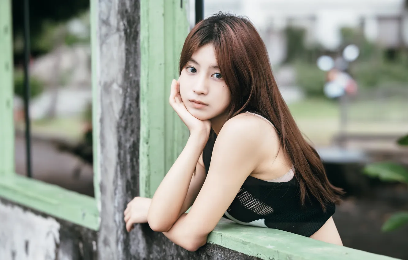 Фото обои girl, sexy, girls, woman, model, china, asian, cute