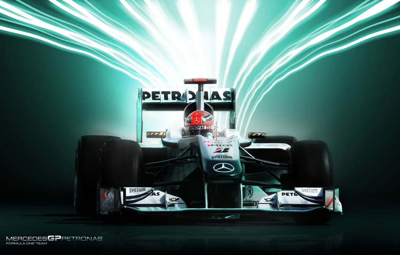 Фото обои Formula-1, Mercedes GP, Michael Schumacher, Schumacher, Bolid