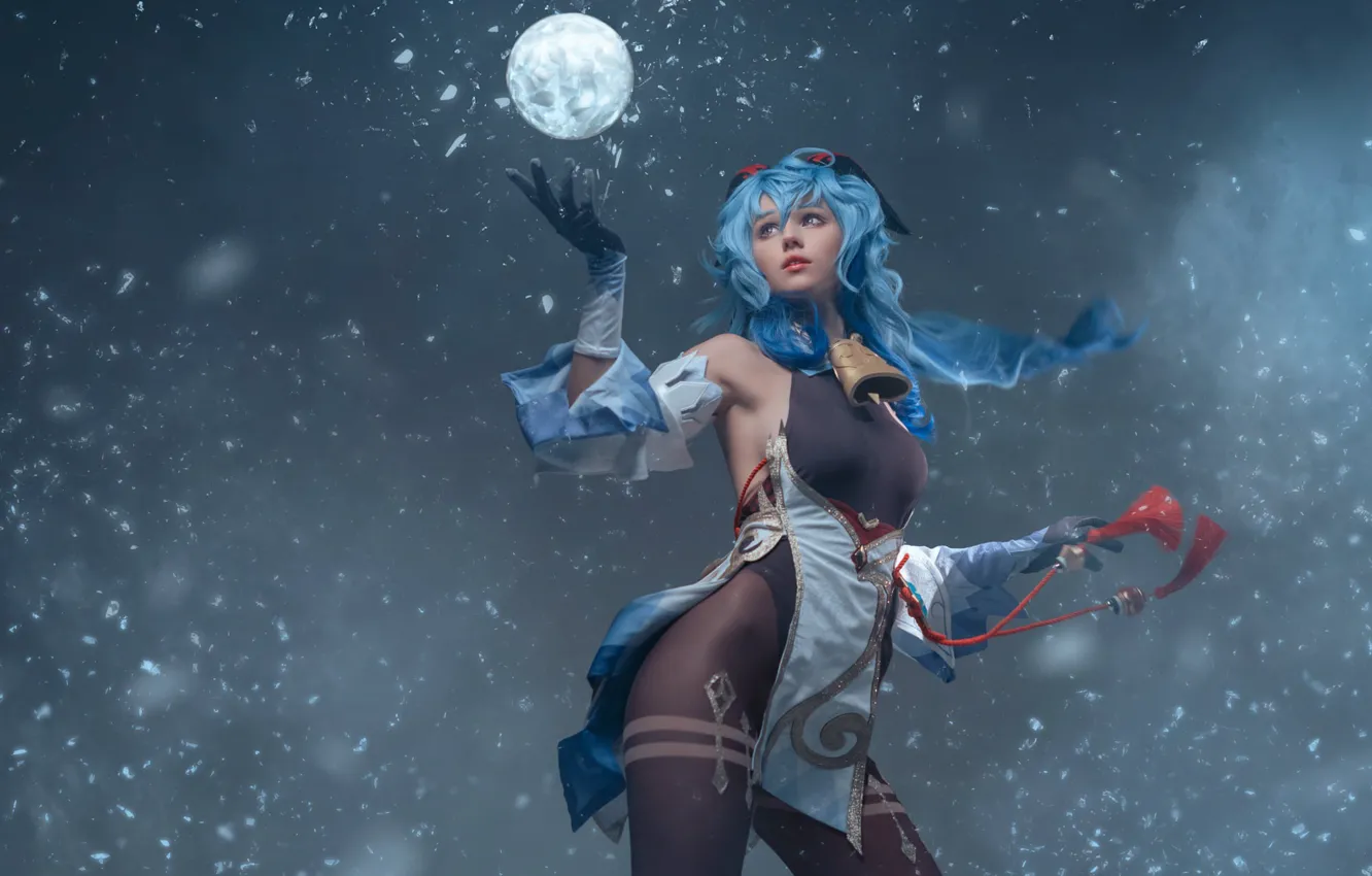 Фото обои model, women, cosplay, video games, indoors, women indoors
