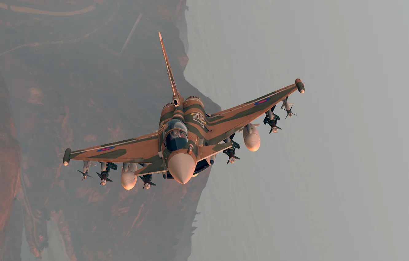 Фото обои Eurofighter, Grand Theft Auto V, Typhoon 2