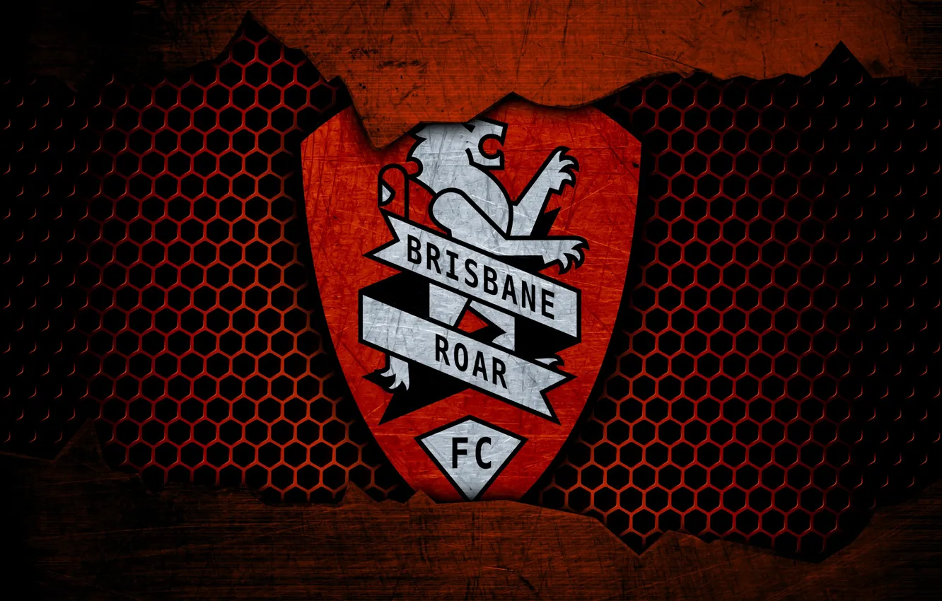 Фото обои wallpaper, sport, logo, football, Brisbane Roar