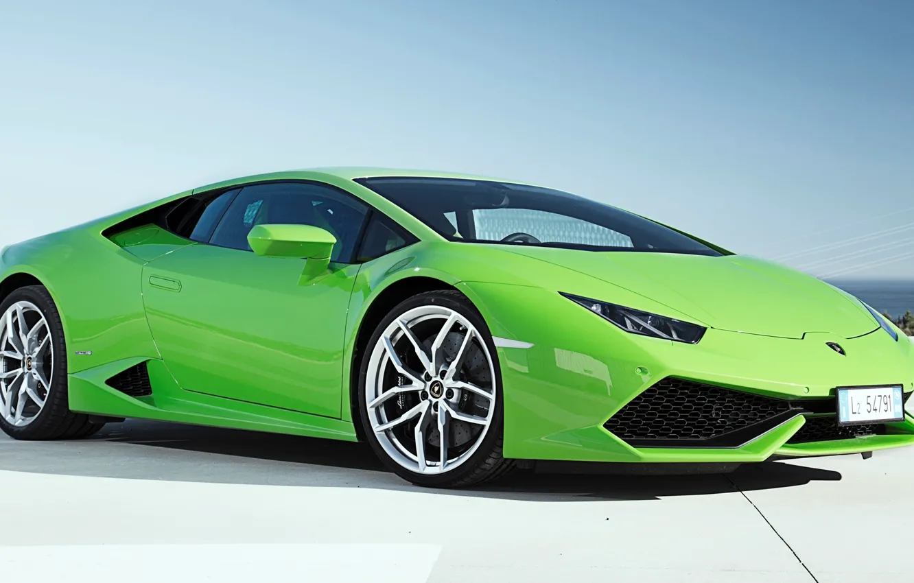 Фото обои Lamborghini, 2014, LP 610-4, Huracan, LB724