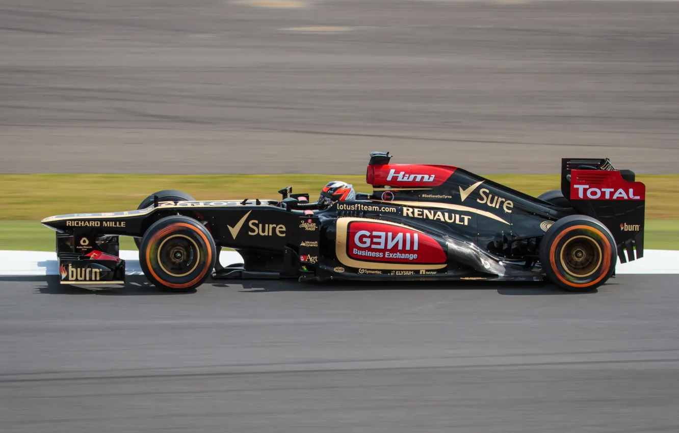 Фото обои Silverstone, Kimi Räikkönen