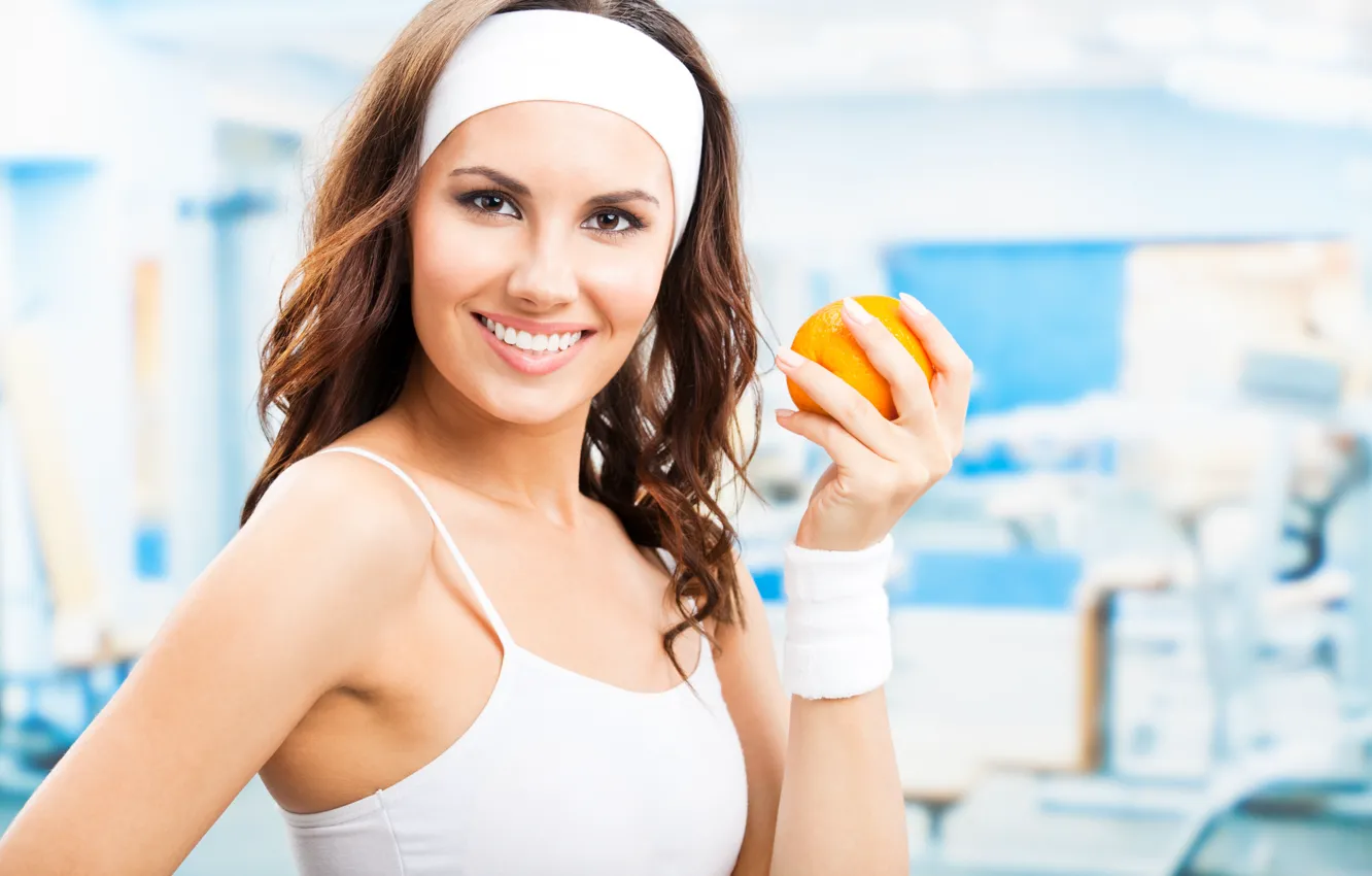 Фото обои orange, exercise, health, healthy food