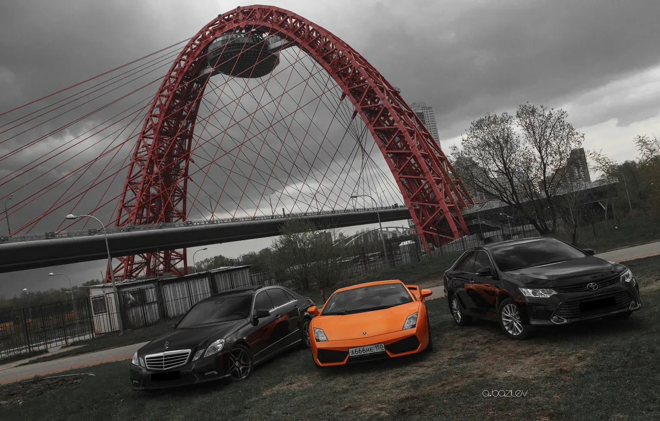 Фото обои машина, Lamborghini, фотограф, Mercedes, Toyota, auto, photography, photographer