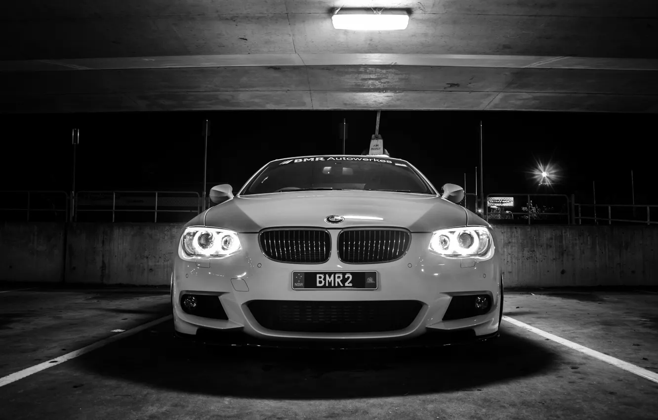 Фото обои бмв, BMW, белая, white, кабрио, E93, 3 серия, 330d