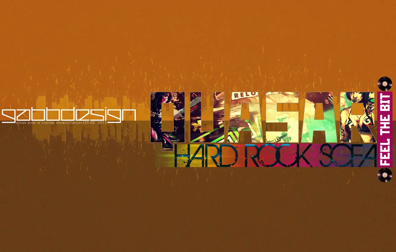 Фото обои art, gabdesign, quasar, hard rock sofa