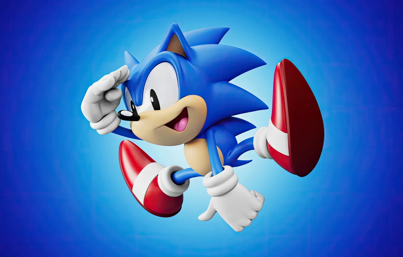 Фото обои sonic, thunder, hedgehog, rolling