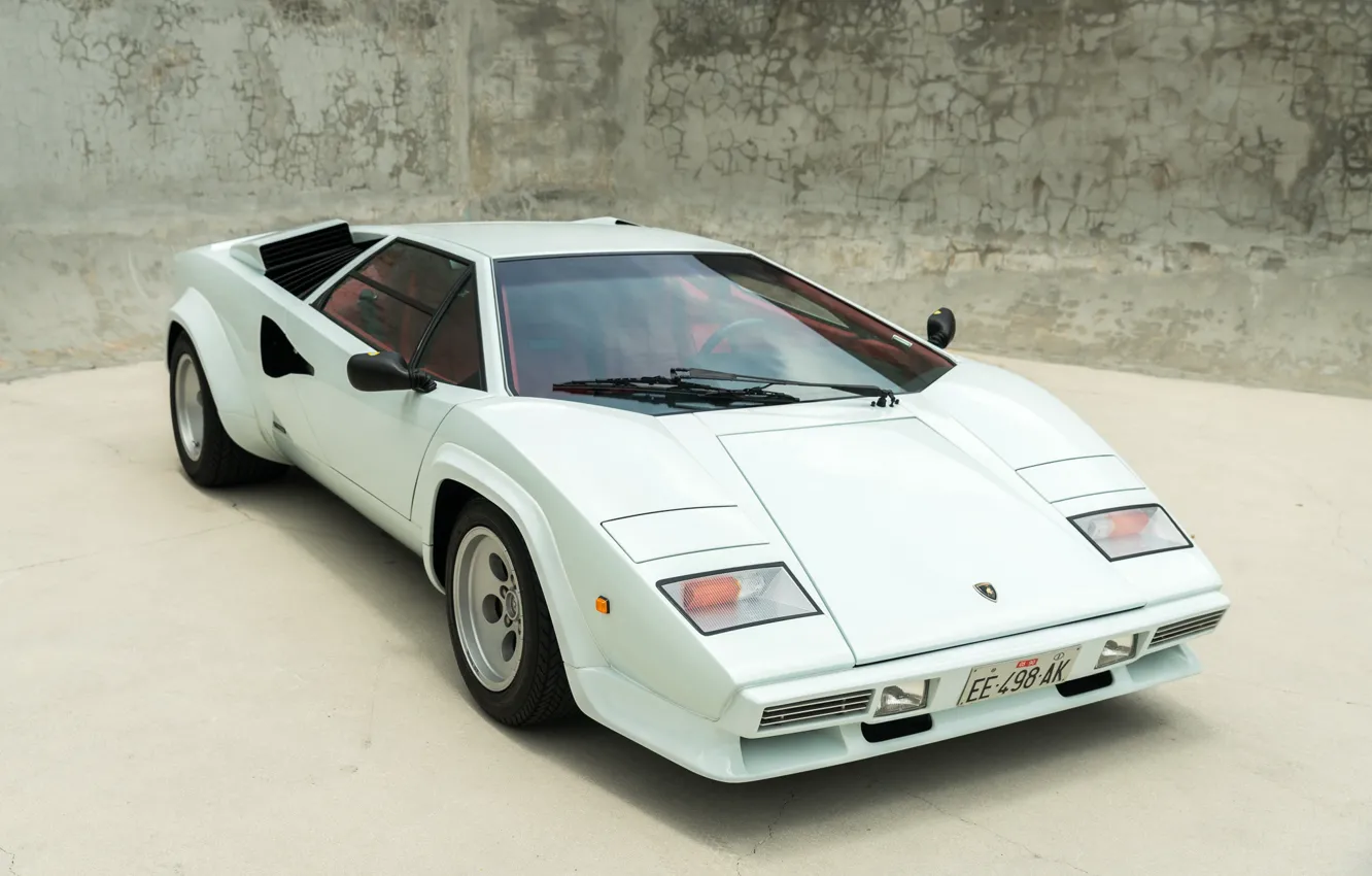 Фото обои Lamborghini, Countach, ламборгини, Lamborghini Countach 5000QV, кунташ