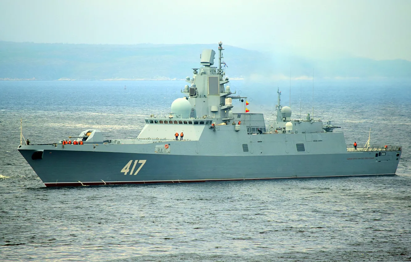 Фото обои фрегат, вмф, адмирал горшков