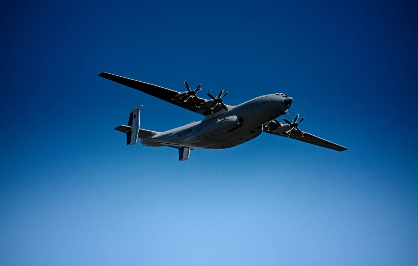 Фото обои небо, голубой, самолёт