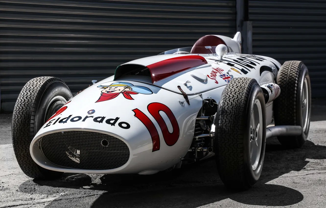 Фото обои Maserati, Classic car, 1958, Sports car, Indianapolis 500, Indianapolis 500-Mile Race, Maserati 420/M/58 "Eldorado"