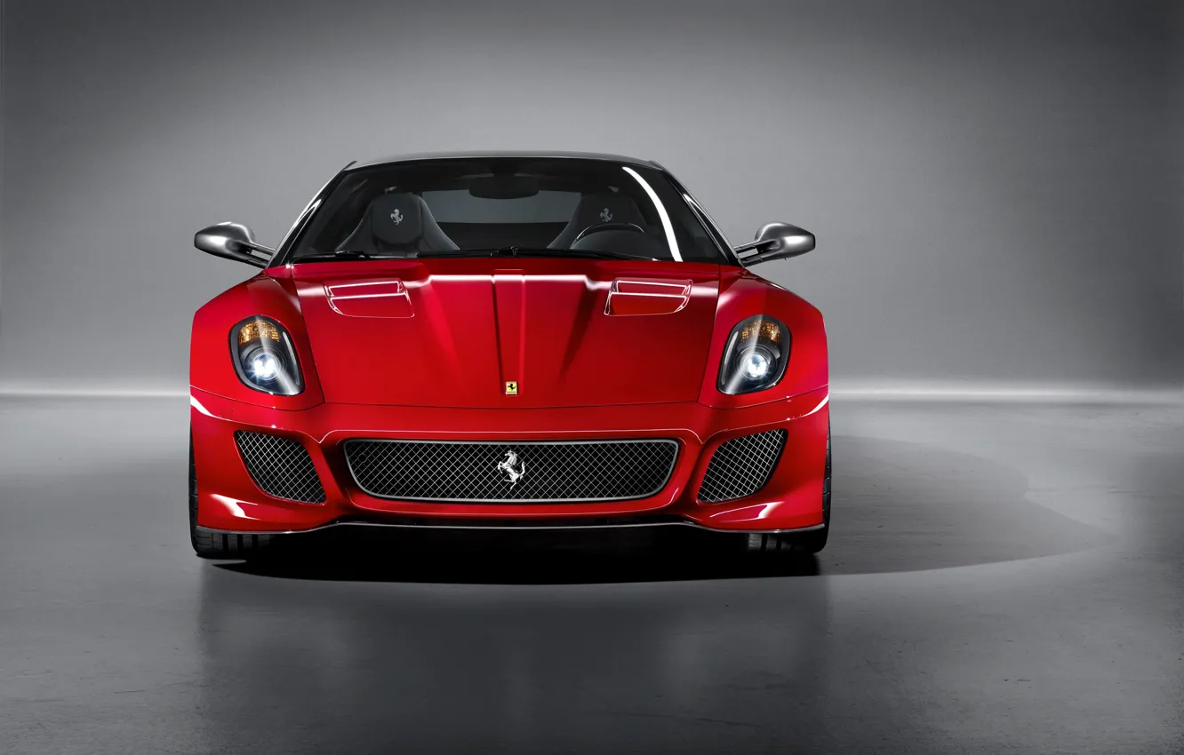 Фото обои Машина, Ferrari, 599, Суперкар, GTO, 2011г.