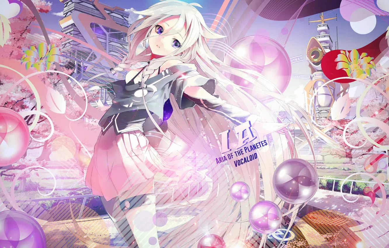 Фото обои девушка, аниме, Vocaloid, IA Aria