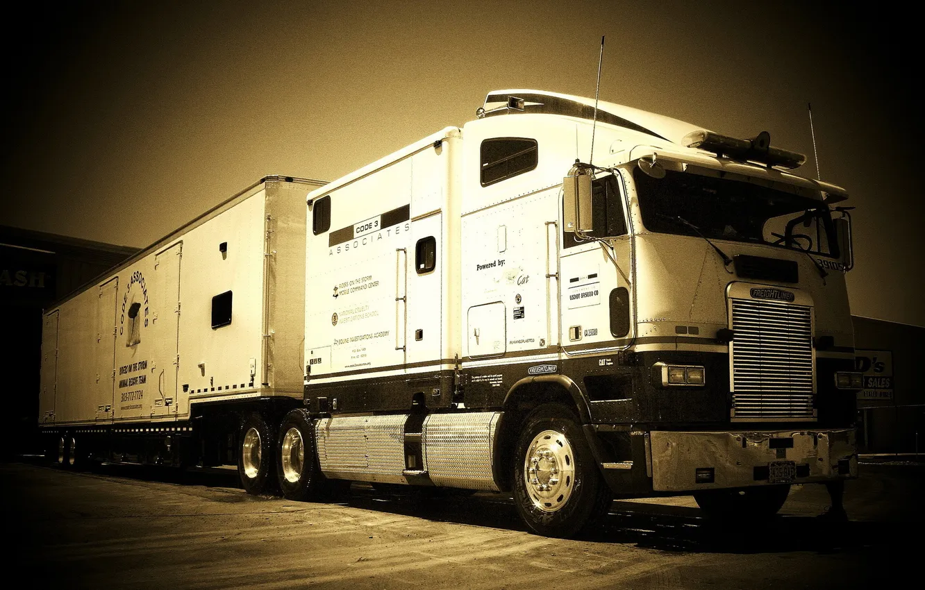 Фото обои грузовик, автомобили, truck, freightliner