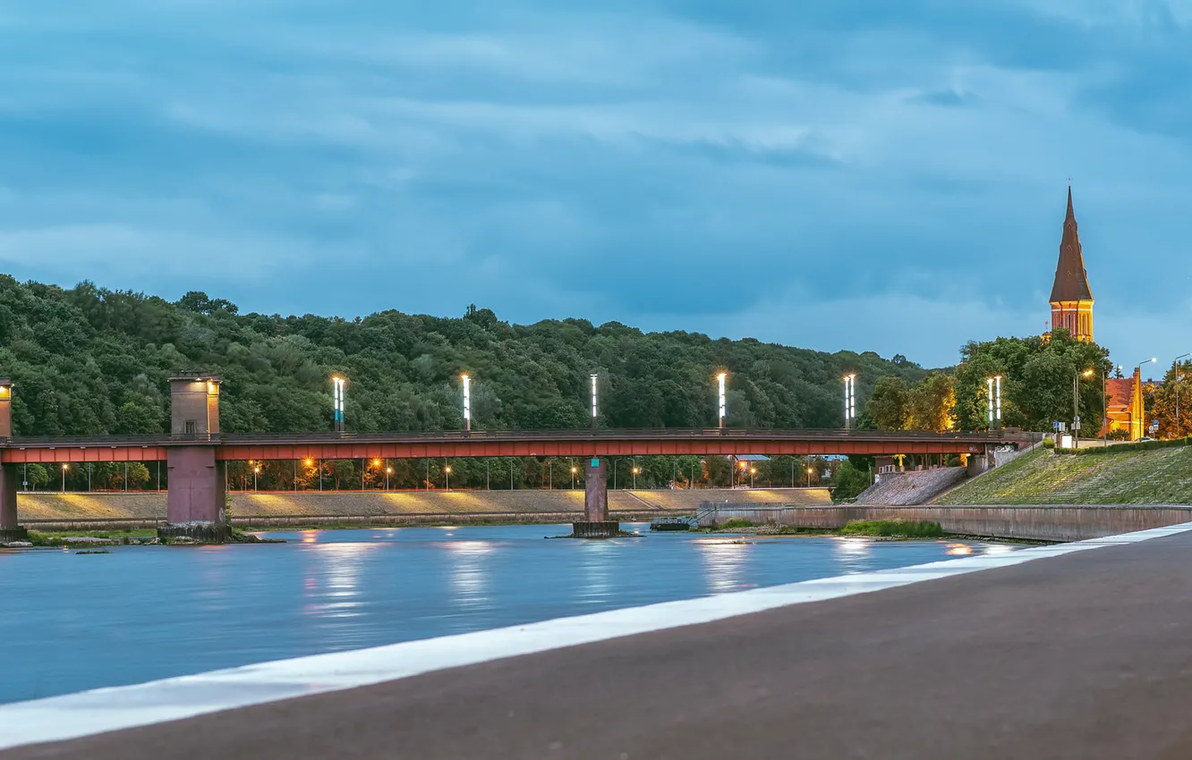 Фото обои город, Lietuva, Kaunas