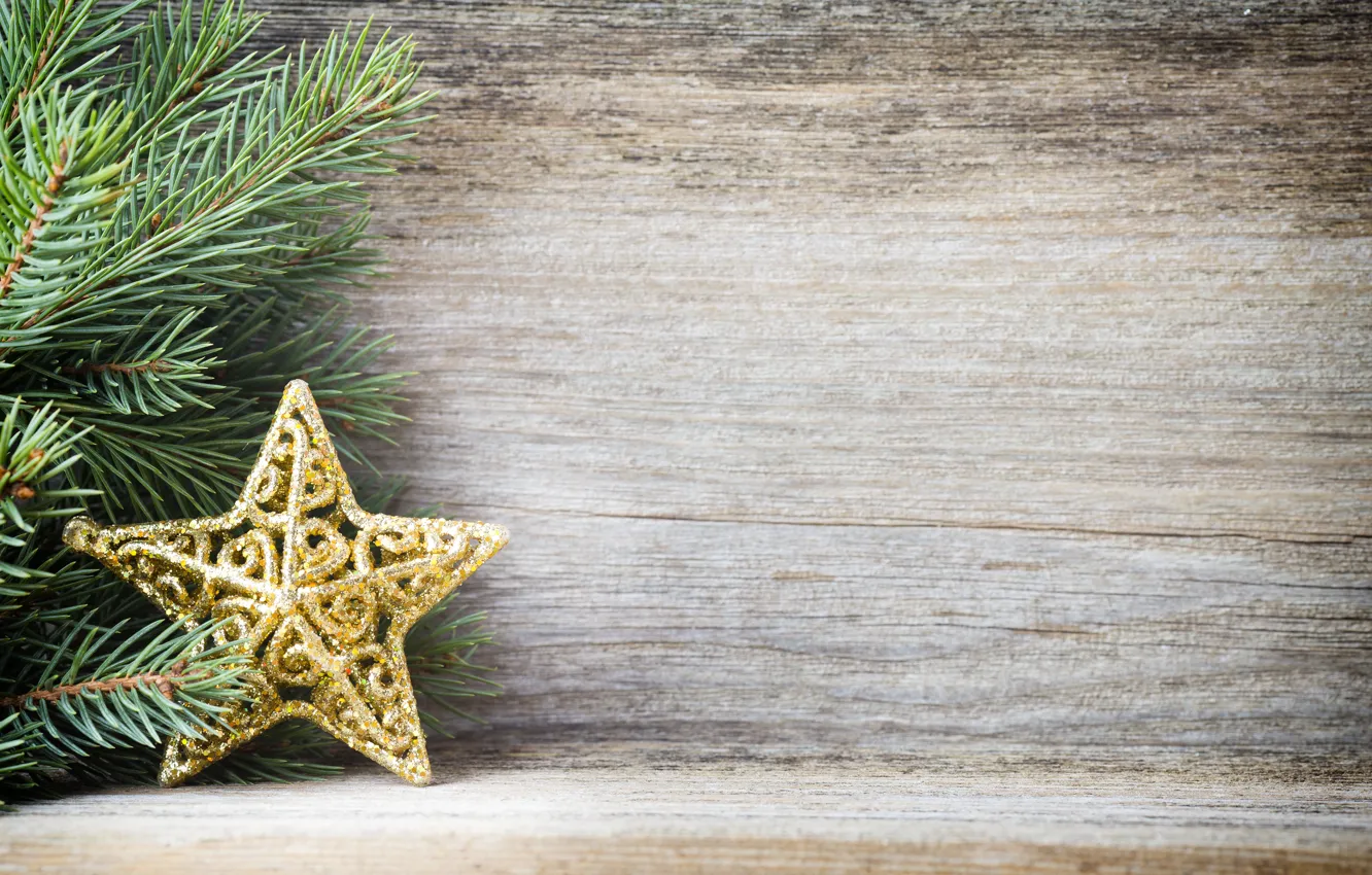 Фото обои украшения, Новый Год, Рождество, star, Christmas, wood, decoration, Merry