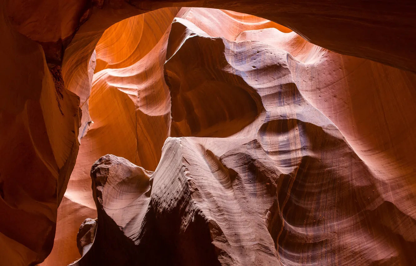 Фото обои каньон, Аризона, США, Америка, каньон Антилопы, геологическое образование, гипотеза, в теории