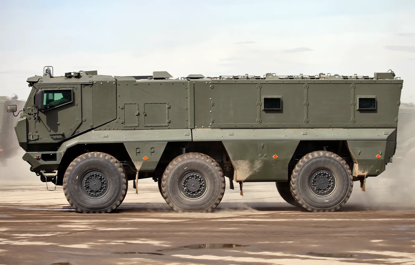 Фото обои Russia, military, weapon, army, truck, armored, military vehicle