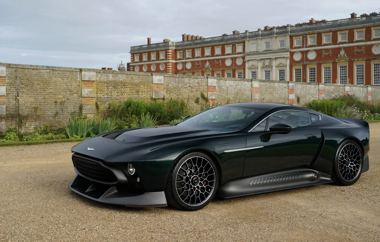 Фото обои Aston Martin, купе, сбоку, V12, Victor, 2020