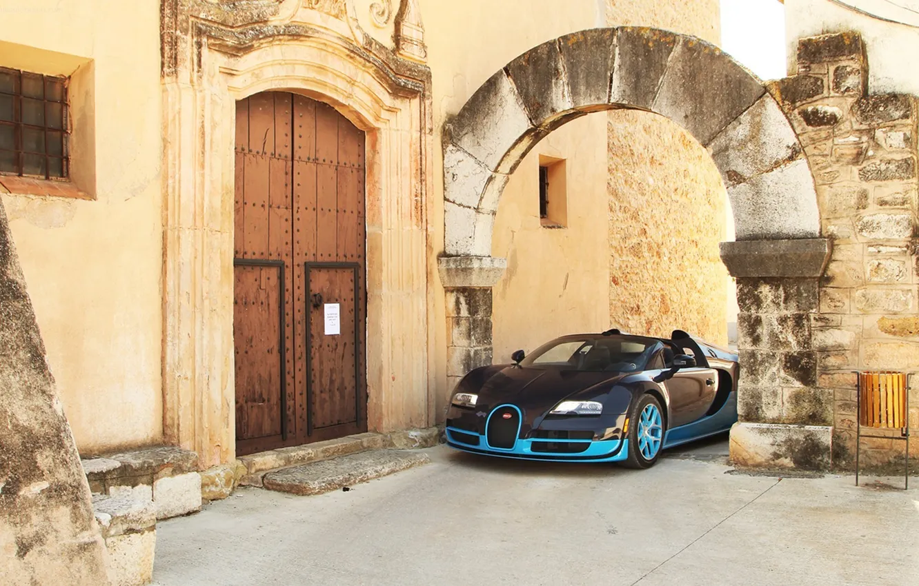 Фото обои Roadster, Bugatti, Veyron, Grand Sport, Vitesse