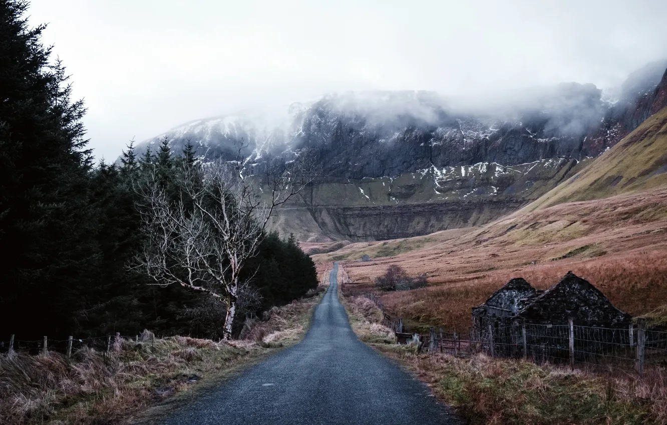 Фото обои Ireland, Sligo, Gleniff